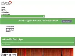 Sites similar to ethik-heute.org