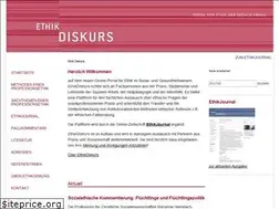 Sites similar to ethikdiskurs.de