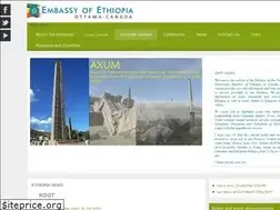 Sites similar to ethioembassycanada.org
