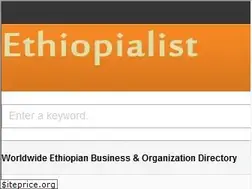 Sites similar to ethiopialist.com