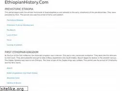 Sites similar to ethiopianhistory.com