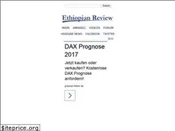 Sites similar to ethiopianreview.com