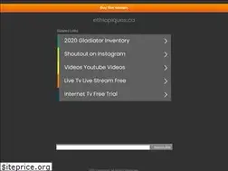 Sites similar to ethiopiques.ca