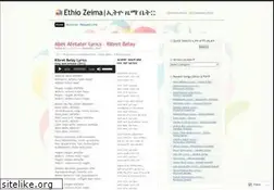 Sites similar to ethiozeima.com