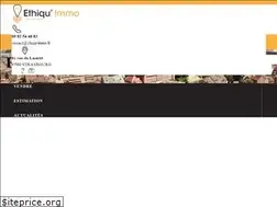 Sites similar to ethiqu-immo.fr