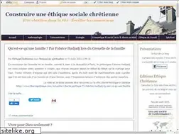 Sites similar to ethiquechretienne.com