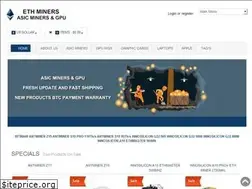 Sites similar to ethminers.us