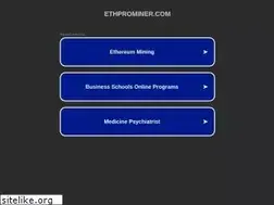 Sites similar to ethprominer.com