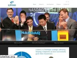 Sites similar to ethree-asia.com