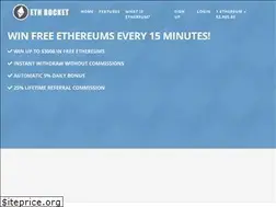 Sites similar to ethrocket.net