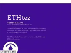 Sites similar to ethtz.io