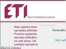 Sites similar to eti.si