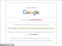 Sites similar to eticaretseo.web.tr