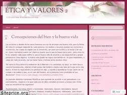 Sites similar to eticayvalores2univia.wordpress.com