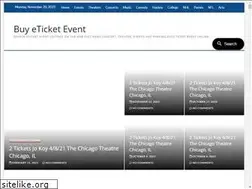 Sites similar to eticketevent.com