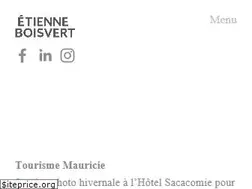 Sites similar to etienneboisvert.com