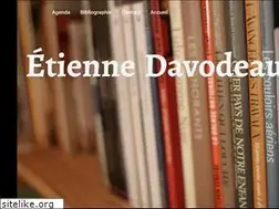 Sites similar to etiennedavodeau.com