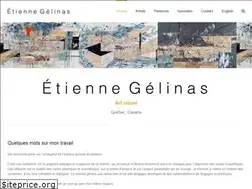 Sites similar to etiennegelinas.com