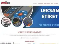 Sites similar to etiketciniz.com