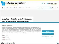 Sites similar to etiketten-guenstiger.com