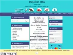 Sites similar to etiketten-hrs.de