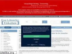 Sites similar to etiketten-lehmacher.de
