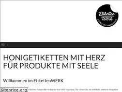 Sites similar to etiketten-werk.de