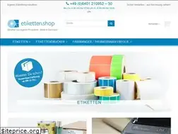Sites similar to etiketten.shop