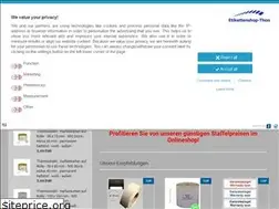 Sites similar to etikettenshop-thon.de