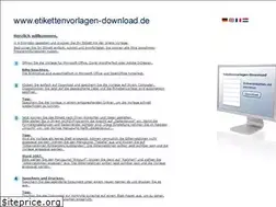 Sites similar to etikettenvorlagen-download.de