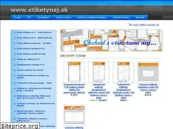 Sites similar to etiketynaj.sk