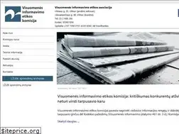 Sites similar to etikoskomisija.lt