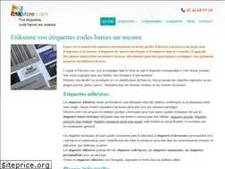 Sites similar to etikstore.fr
