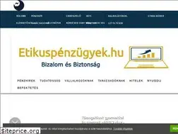 Sites similar to etikuspenzugyek.hu