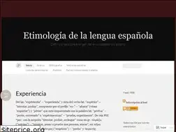 Sites similar to etimologia.wordpress.com