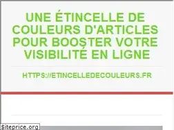 Sites similar to etincelledecouleurs.fr