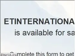 Sites similar to etinternational.com