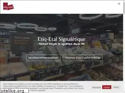 Sites similar to etiq-etal.eu
