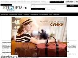 Sites similar to etiqueta.ru
