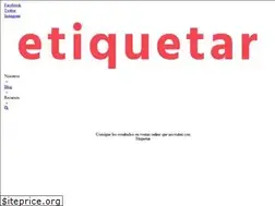 Sites similar to etiquetar.agency
