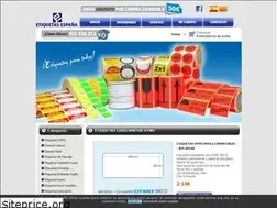 Sites similar to etiquetasespana.es