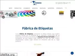 Sites similar to etiquetasferrero.com