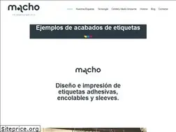 Sites similar to etiquetasmacho.com