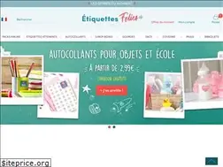 Sites similar to etiquettes-folies.fr