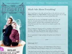 Sites similar to etiquetteshow.com
