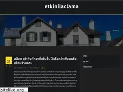 Sites similar to etkinilaclama.net