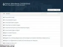 Sites similar to etkinlik.adu.edu.tr