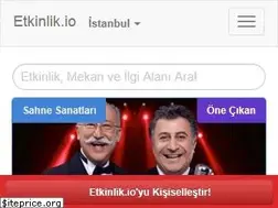 Sites similar to etkinlik.io