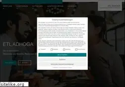 Sites similar to etl-adhoga.de