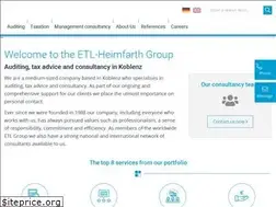 Sites similar to etl-heimfarth.de